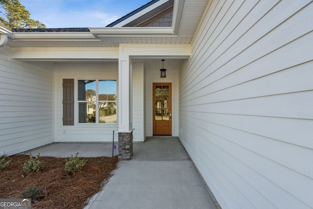 view of property entrance