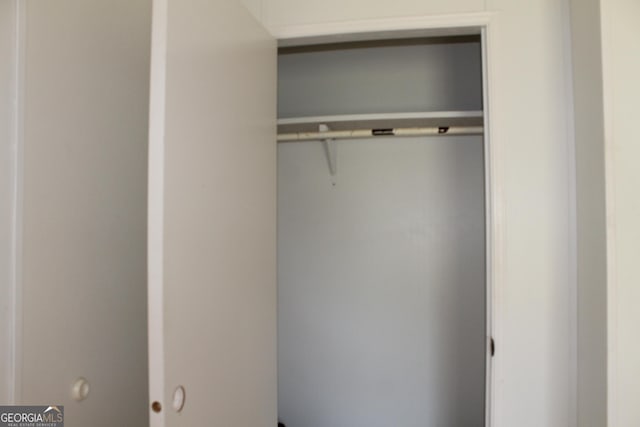 view of closet