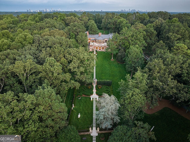 view of drone / aerial view