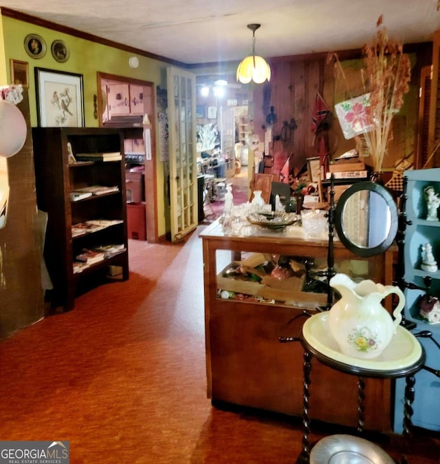 view of dining area