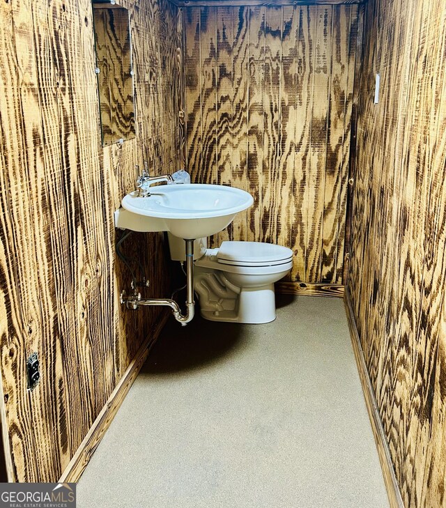 bathroom with toilet