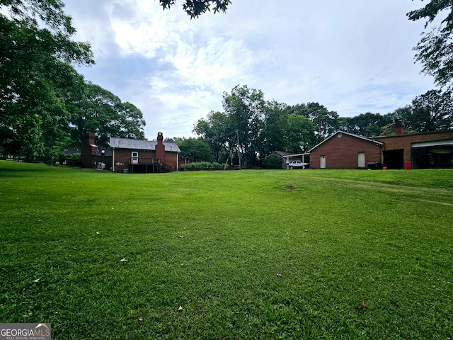 view of yard