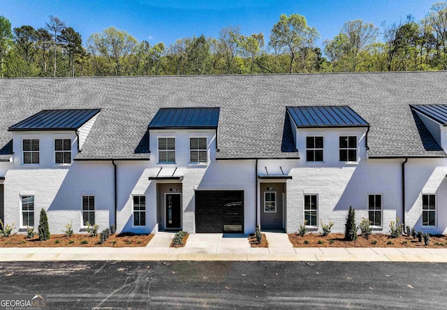 view of modern farmhouse