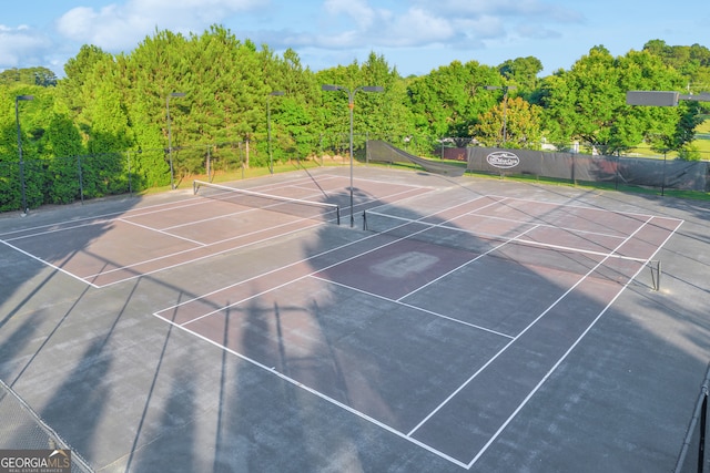 1216 Trophy Club Ave, Dacula, GA 30019 - view of tennis court