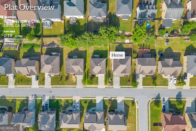 1216 Trophy Club Ave, Dacula, GA 30019 - view of birds eye view of property