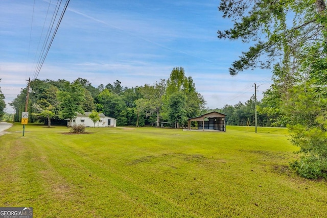 view of yard