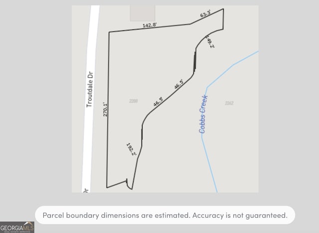 2288 Troutdale Dr, Decatur GA, 30032 land for sale