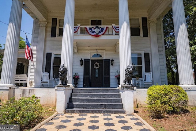 view of property entrance