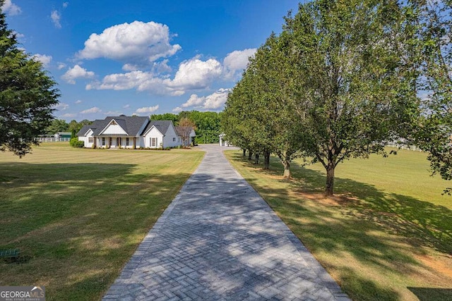 1985 Roscoe Rd, Newnan, GA 30263 - view of front facade with a front lawn