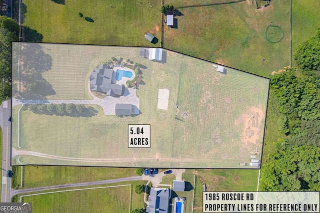 1985 Roscoe Rd, Newnan, GA 30263 - birds eye view of property