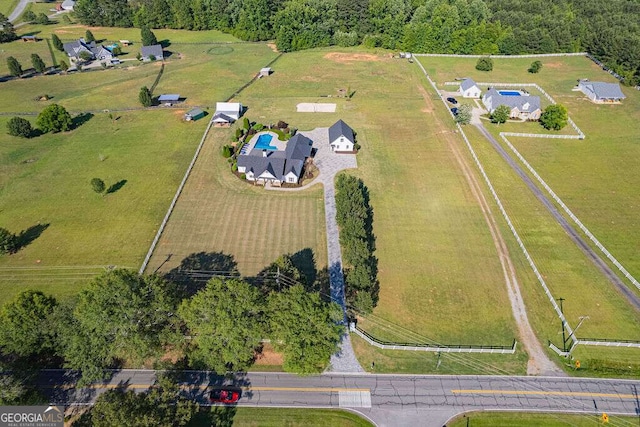 1985 Roscoe Rd, Newnan, GA 30263 - aerial view featuring a rural view