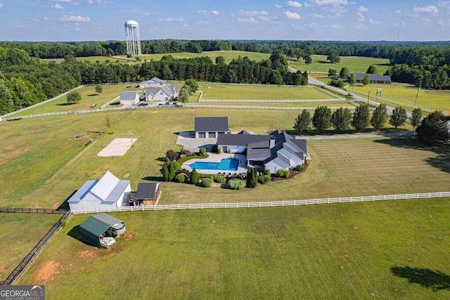 1985 Roscoe Rd, Newnan, GA 30263 - drone / aerial view with a rural view
