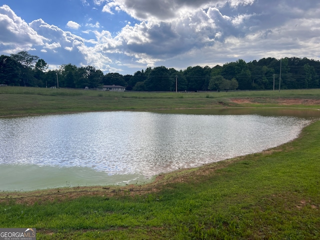 view of water feature