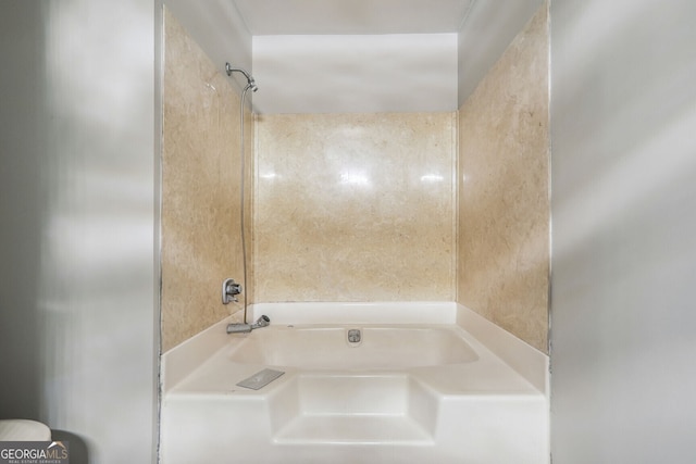 bathroom featuring shower / bathtub combination