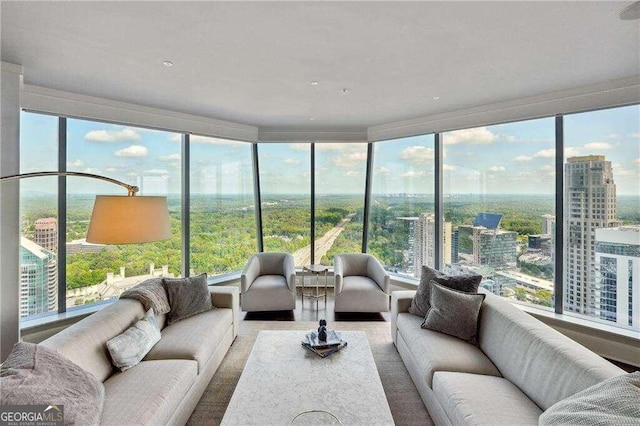3344 Peachtree Rd NE Unit 3902, Atlanta, GA 30326 - view of sunroom