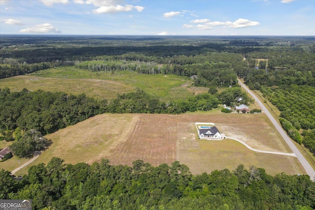 2879 Lakeview Rd, Statesboro, GA 30461 - aerial overview of property's location with a forest