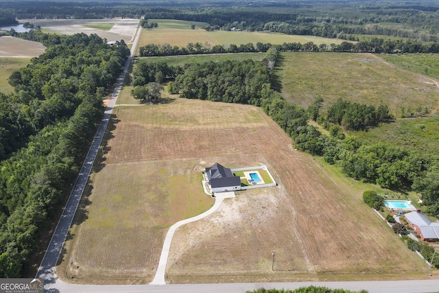 2879 Lakeview Rd, Statesboro, GA 30461 - aerial view of property's location featuring rural landscape