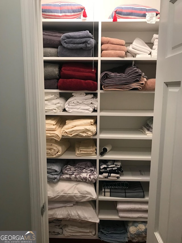 view of closet