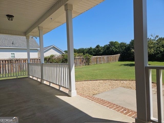 view of patio / terrace