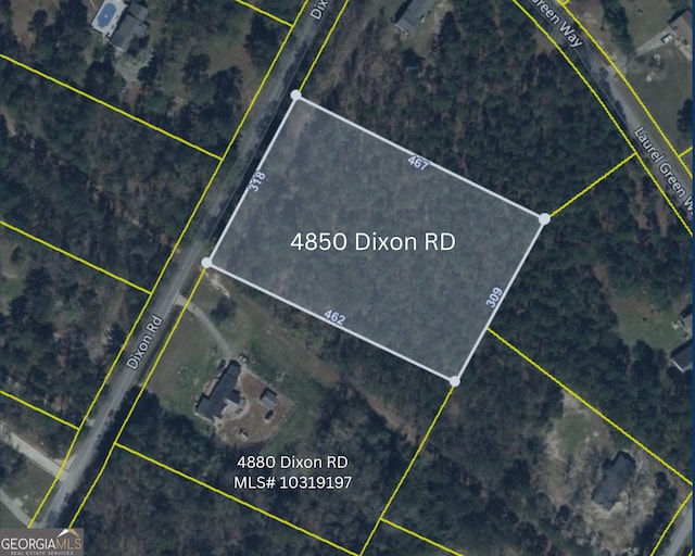 4850 Dixon Rd, Lizella GA, 31052 land for sale