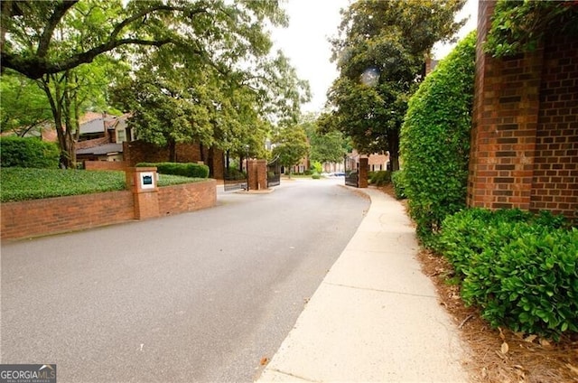 view of street