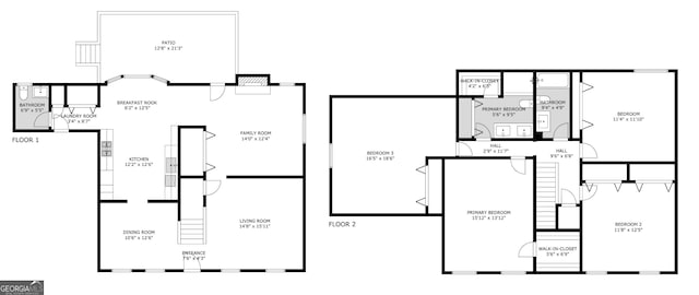 5124 Smoke Rise Dr, Macon, GA 31210 - view of floor plan / room layout