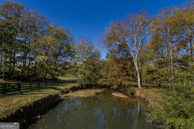 property view of water