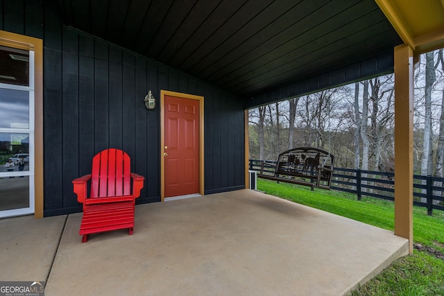 view of patio / terrace