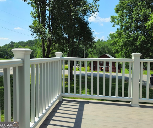 view of deck