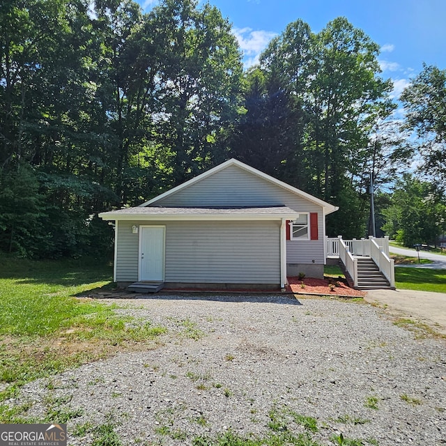 view of front of house