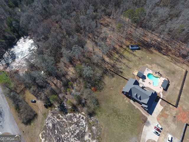 view of birds eye view of property