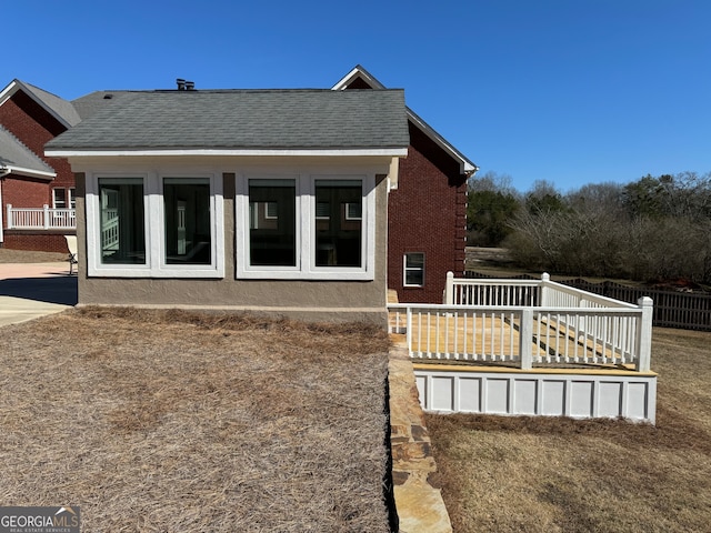 view of property exterior