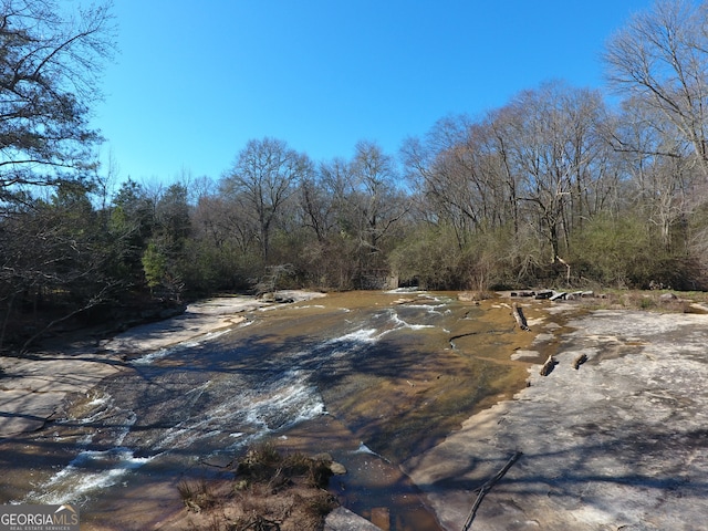 view of nature with a water view