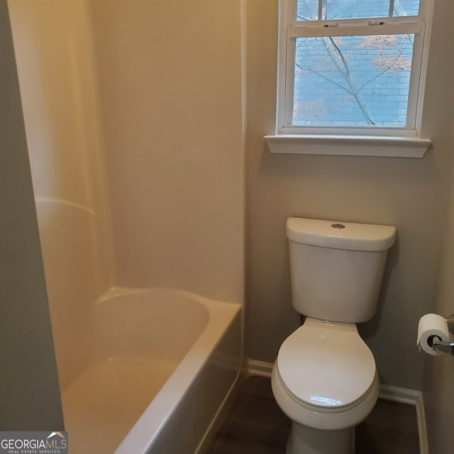 bathroom with toilet