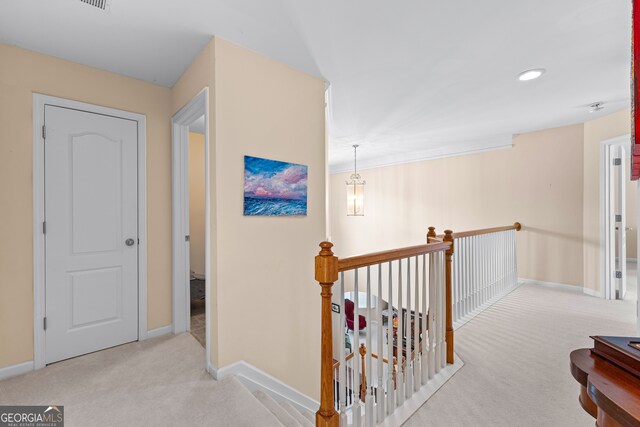 bedroom with crown molding and carpet flooring