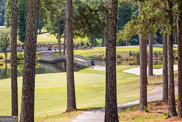 view of play area