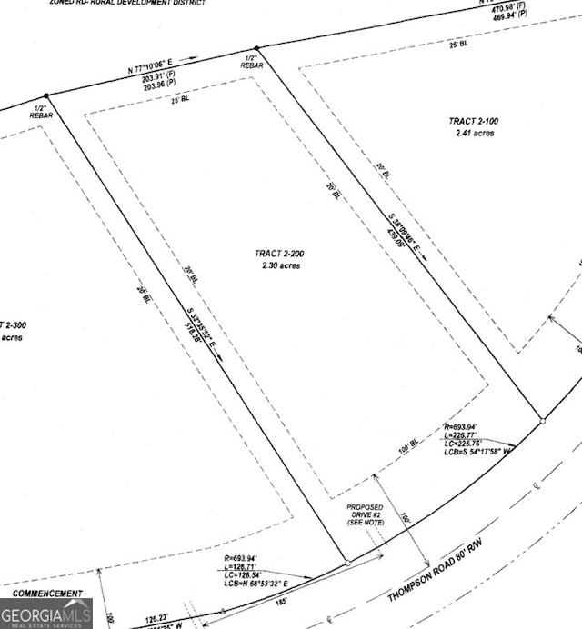 Listing photo 3 for 0 Thompson Rd Lot 200, Franklin GA 30217