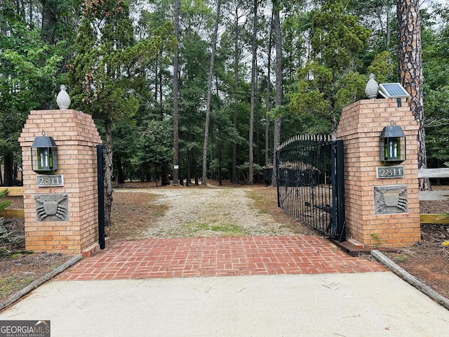 view of gate