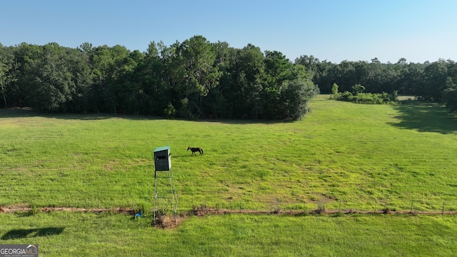 exterior space featuring a rural view