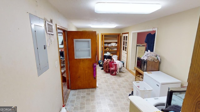 5110 Macland Rd, Powder Springs, GA 30127 - corridor with electric panel