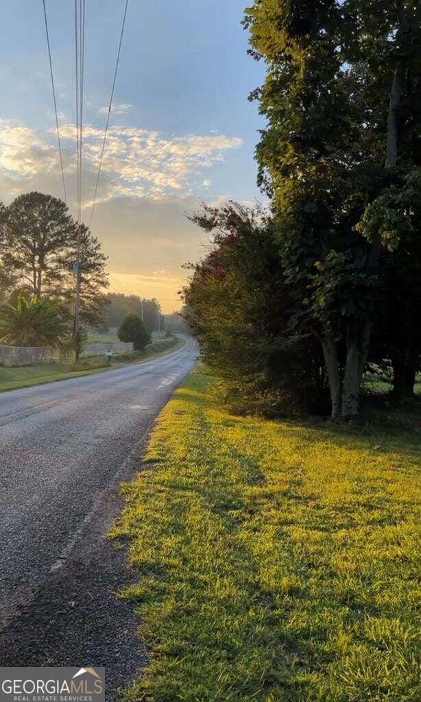 view of road