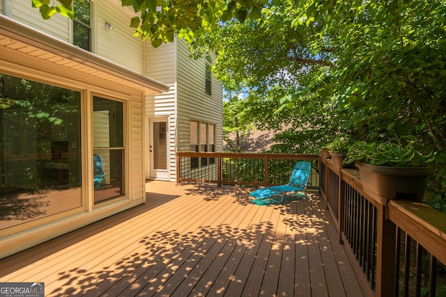 view of deck