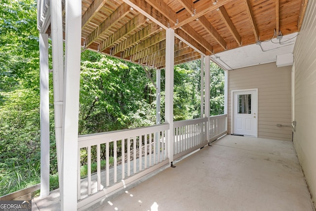 view of patio