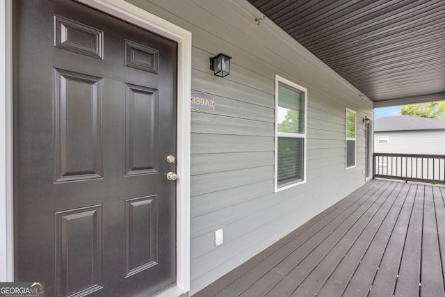 339 Gainesville, Carnesville, GA 30521 - view of porch