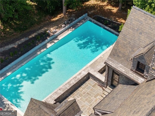 view of pool