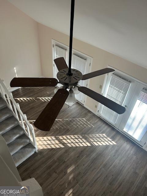 interior details with wood-type flooring