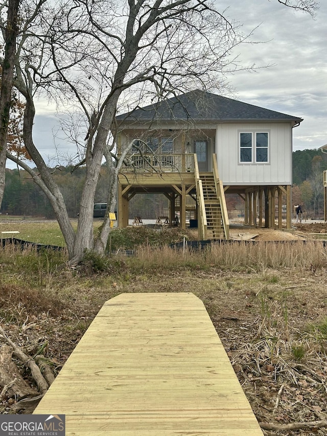 view of back of house