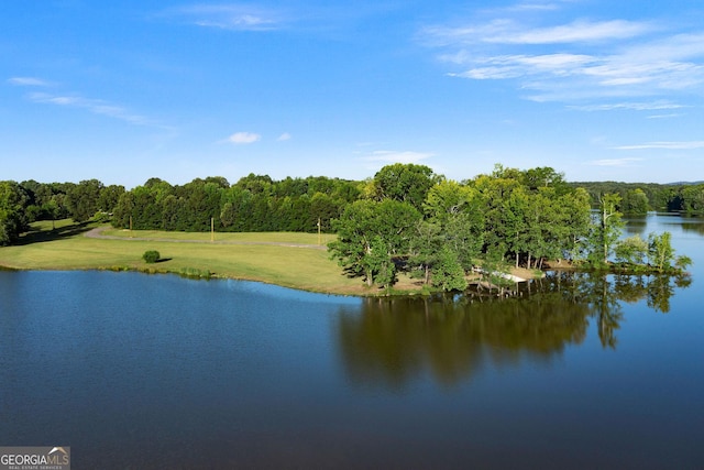 property view of water