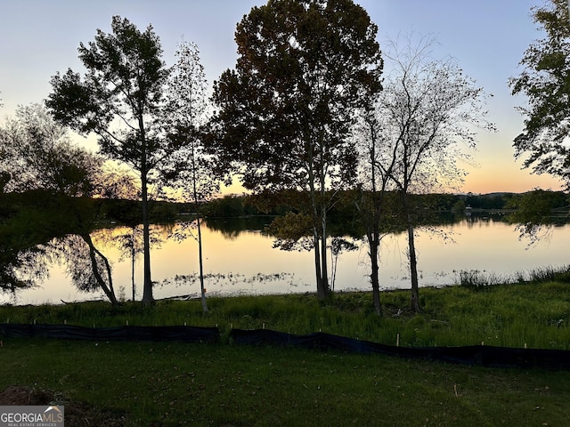 property view of water