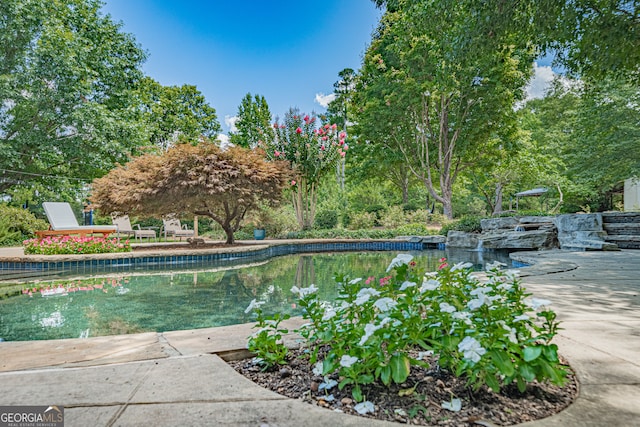 view of swimming pool